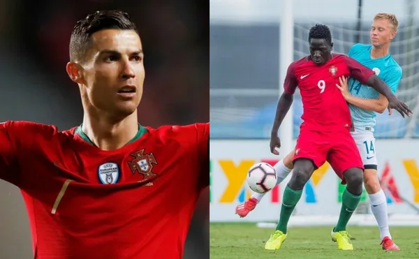FC Barcelona and Real Madrid dispute the young Portuguese player Nabian who has already shown similar things to Juventus striker Cristiano Ronaldo.