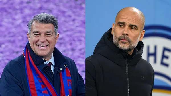 FC Barcelona could improve Manchester City's financial numbers with a massive sponsorship deal.