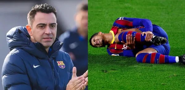 FC Barcelona just announced Ronald Araujo's injury.