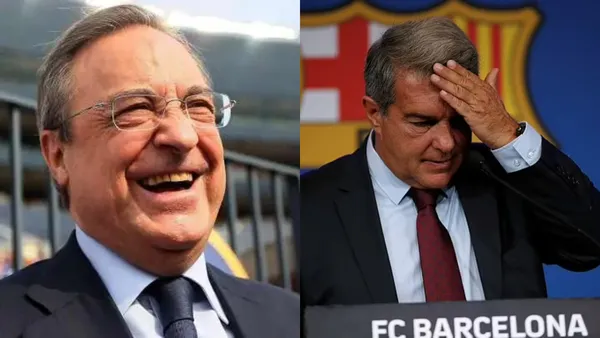 FC Barcelona's horrible financial situation totally contrasts with the wealth of Real Madrid.