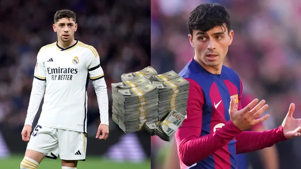 Federico Valverde is one of the most valued midfielders in the world along with Pedri.