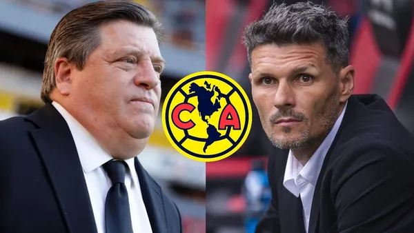 Fernando Ortiz knows Tigres is coming and slaps Miguel Herrera in the face.