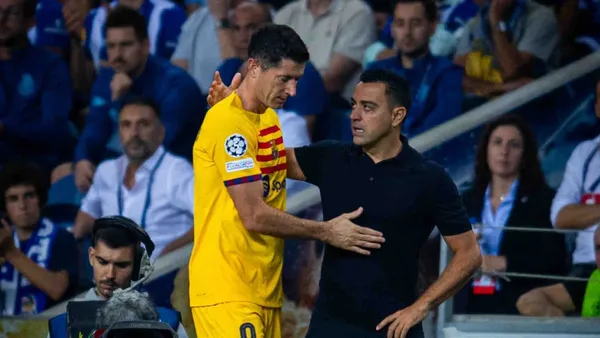 Find out how Xavi Hernández's squad fared without the polish striker on the field.