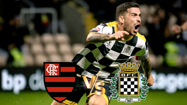 Flamengo's starting lineup @boavistaoficial