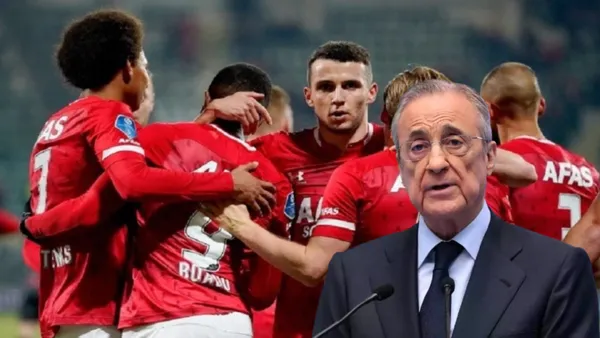 Florentino Perez and AZ Alkmaar. Photo. Football´s Finest