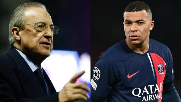 Florentino Perez could have given a sensational clue on the future of Kylian Mbappe.