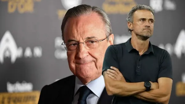 Florentino Perez y Luis Enrique