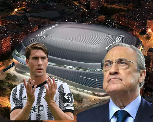 Florentino's decision with Dusan Vlahovic that surprises Real Madrid