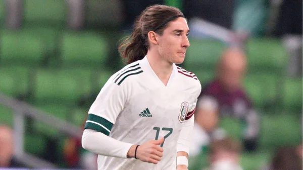 Flores had his second cap with El Tri.