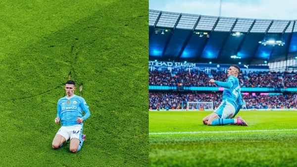 Foden scores a brace in the second half to give Manchester City the win.