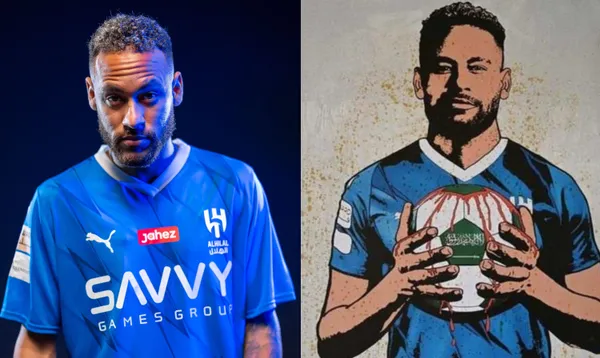 For some people outside Saudi Arabia, Neymar's arrival in Arab football is a reason for complaints