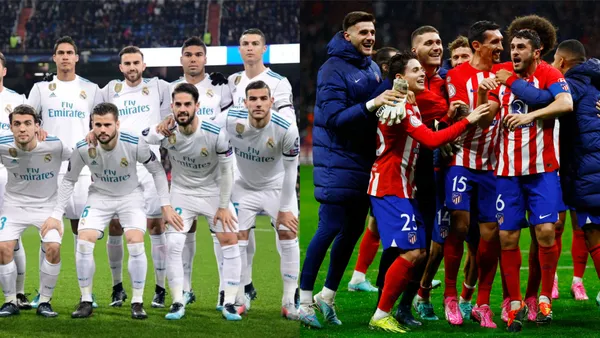 Former Real Madrid player will root for Atletico Madrid against Inter Milan in the Champions League.