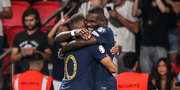 France have just scored the second goal of the evening. They have doubled the lead after a brilliant team play.