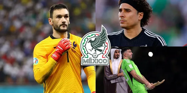 French goalkeeper Hugo Lloris doesn't get along with Emiliano Martinez and what he thinks of Guillermo Ochoa