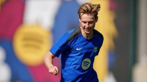 Frenkie de Jong. Photo: Barcelona FC social networks.