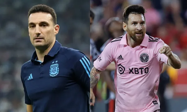 From Lionel to Lionel, this is what Scaloni says to Messi