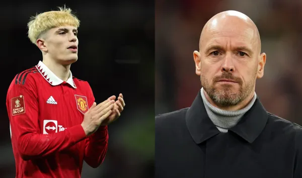 Garnacho's response to Ten Hag