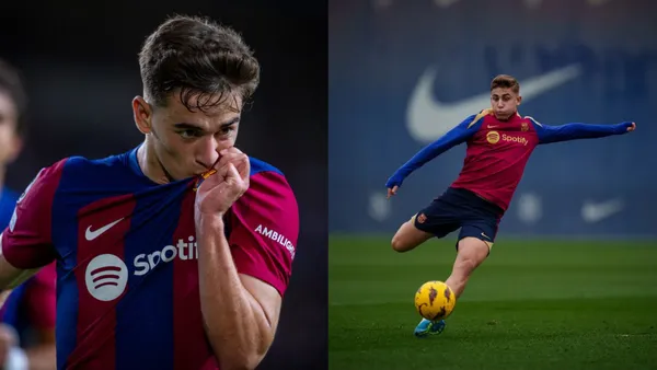 Gavi earned the number 6 but now Fermin is awarded with the number 16.