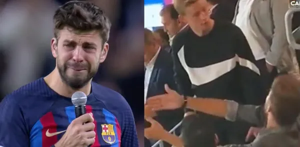 Gerard Pique is always going to be a legend for FC Barcelona, but this footage was harshly criticized by fans.