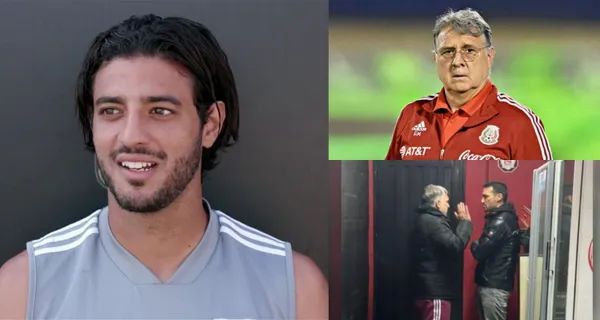 Gerardo Martino is questioned on the subject of his trips to Argentina and not watching Mexican soccer. While this is happening, this is what Vela says about returning.