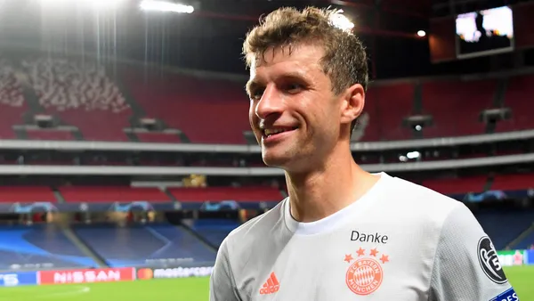 German midfielder, Thomas Muller scored the first goal against Barcelona on Tuesday. This is his 7th goal against the Spanish club in 6 appearances. He stated the style of play of Barcelona that allows him to score easily against them.