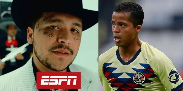 Giovani dos Santos and Christian Nodal are united by the relationship they had with Belinda; now sport too