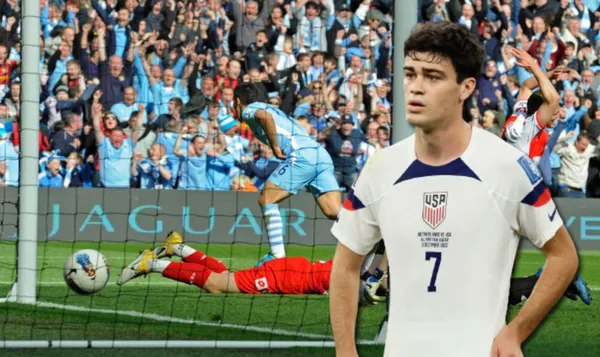 Giovanni Reyna told a really exciting story that has 'Kun' Agüero and Manchester City as its protagonists.