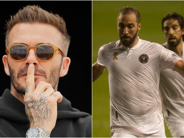 Gonzalo Higuain will miss the Inter Miami game against Nashville FC and Beckaham got angry because two of his stars will not be able to be there