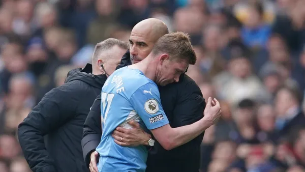 Guardiola and De Bruyne
