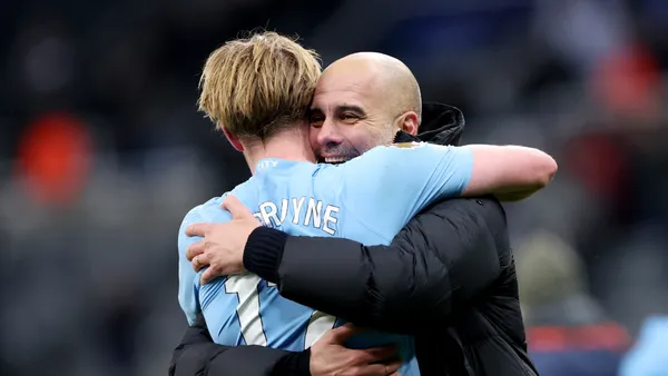 Guardiola and De Bruyne