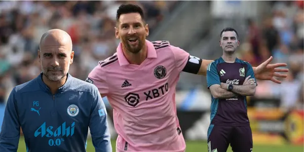 Guardiola con el City, Messi con Inter y Rafa con el Tri/FOTO: Sport
