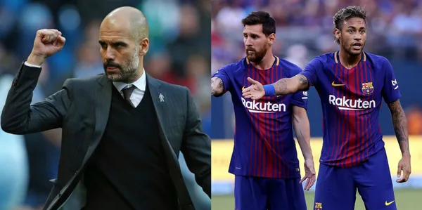 Guardiola could be preparing a mega offer together with Manchester City to join Lionel Messi and Neymar in the Premier League.