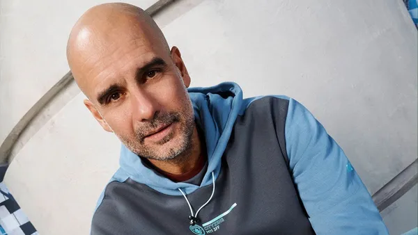 Guardiola. Foto: redes de Machester City.