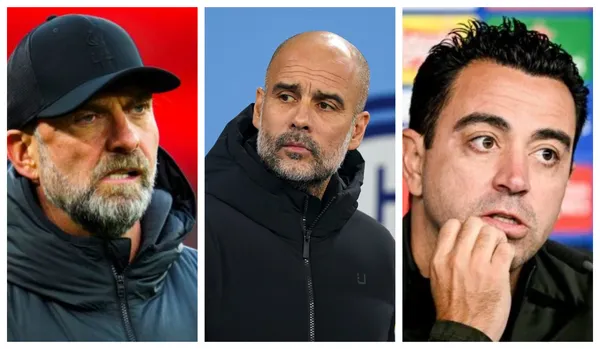 Guardiola, Klopp and Xavi