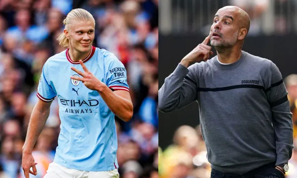 Guardiola spoke about Erling Haaland after he was compared to Lionel Messi