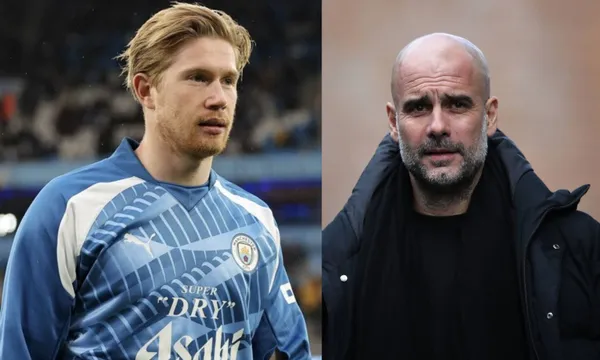 Guardiola spoke about when De Bruyne could return to the field