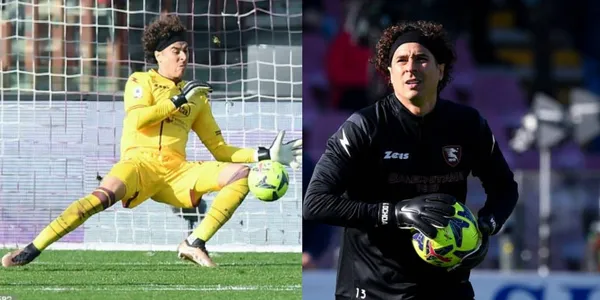 Guillermo Ochoa made his debut with Salernitana 2-1 loss to AC Milan
