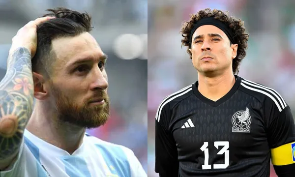 Guillermo Ochoa showed the hierarchy he has within the Mexican national team. Now this is what Lionel Messi does when he sees that the goalkeeper can be a factor