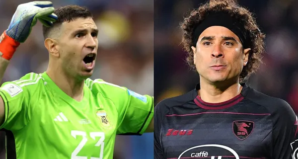 Guillermo Ochoa wanted to imitate Dibu Martínez, to canchere and make the Juventus player nervous. This was what happened