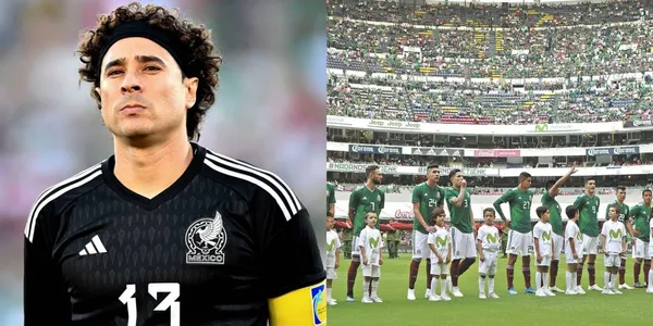 Guillermo Ochoa was booed by the fans at the Azteca Stadium