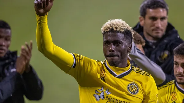 Gyasi Zardes has scored seven times in only ten Regular Season games in the MLS. His team, Columbus Crew SC, is one of the candidates to lift the MLS Cup trophy.