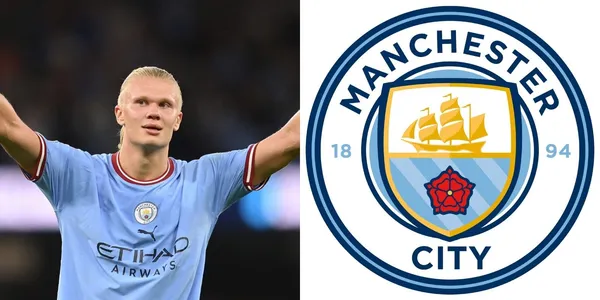 Haaland has just scored a great goal against West Ham in the Premier League