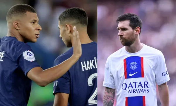 Hakimi was involved in controversy with Mbappe, now recognizes Messi as the best