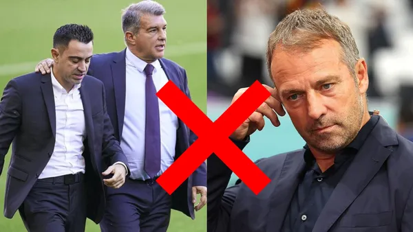 Hansi Flick might not be the new coach for FC Barcelona next season.