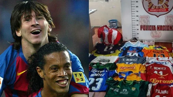 Having collected shirts all your life and having Messi, Ronaldinho or Messi stolen must be the worst disappointment for this former Liga MX player who played a FIFA World Cup