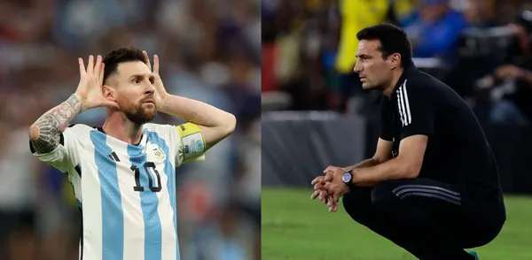 He did not have a leading role in Qatar and would step aside after the tribute prepared for the world champions.