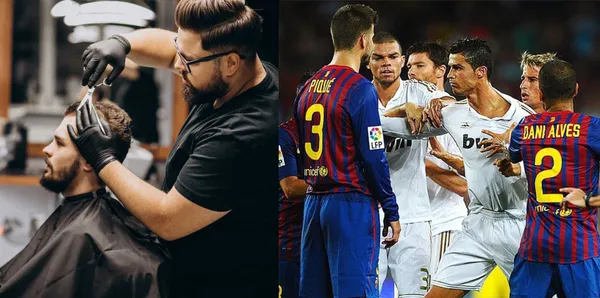 He had a very odd anecdote against Cristiano Ronaldo.