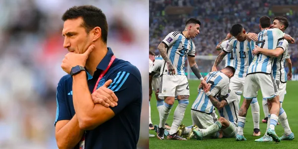 He played very few minutes and his contribution was scarce in the most decisive moments for the Albiceleste in the Middle East