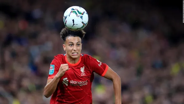 He scored the partial equalizer for Liverpool, a game the ended up winning 4-1 against Shrewsbury Town.