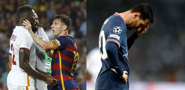 He was Leo's teammate in Spain, he has a bad time in England and the fans of his club ask for his departure